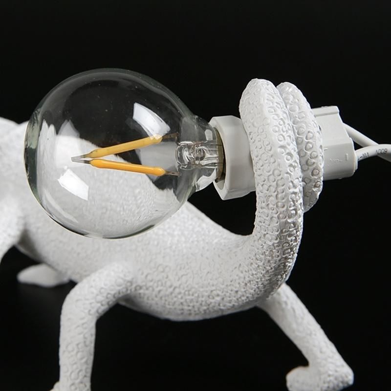 Chameleon Table Lamp Designer Resin Animal Table Lamps (WH-MTB-11)
