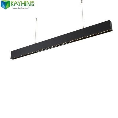 High Quality Office Kitchen Industrial Hanging Linear Lamp Suspended Aluminum 36W LED Pendant Lamp LED Linear Light