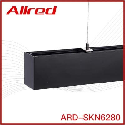 OEM IP44 Linear Pendant Light 1.2m 2m LED Linear Lighting System