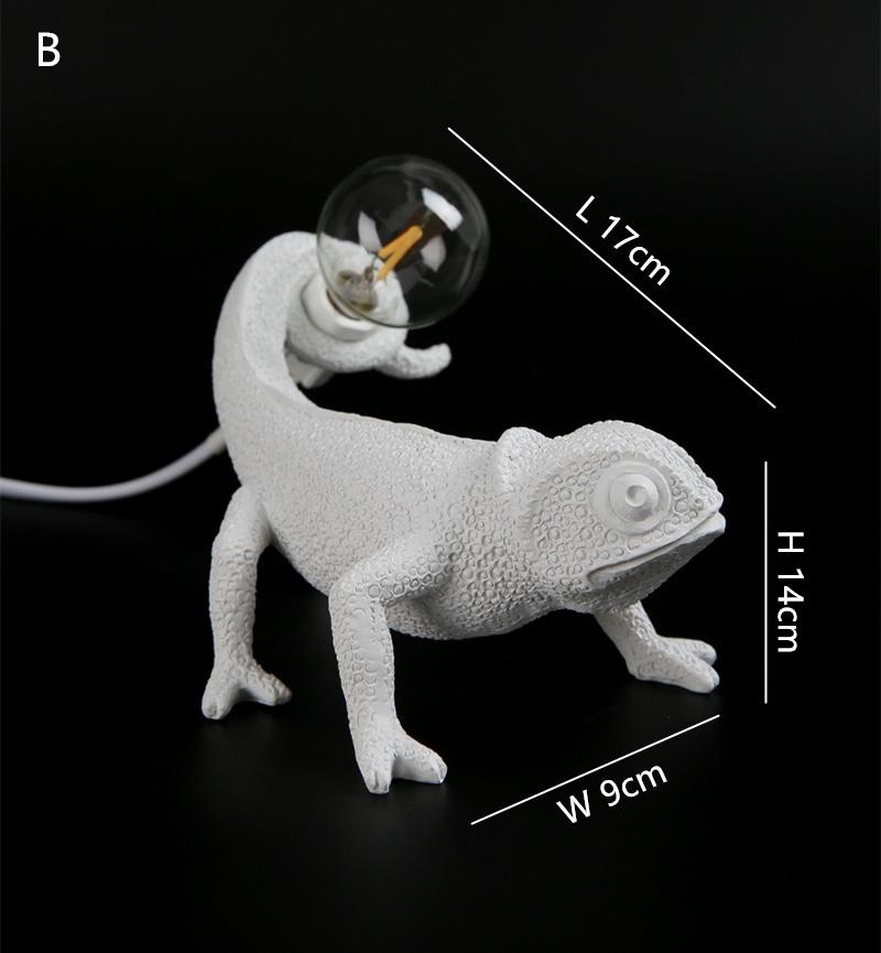 Chameleon Table Lamp Designer Resin Animal Table Lamps (WH-MTB-11)