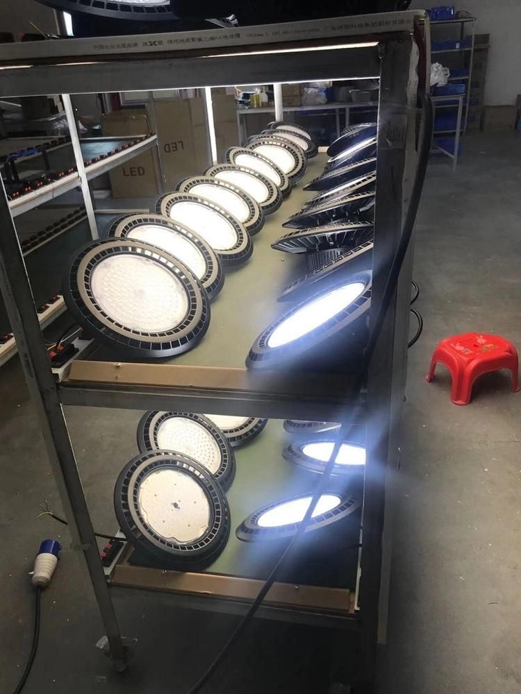 200W Epistar-Chips 2years Warranty High Lumen & Cheap 110lm/W 50W-200W UFO LED Highbay Light