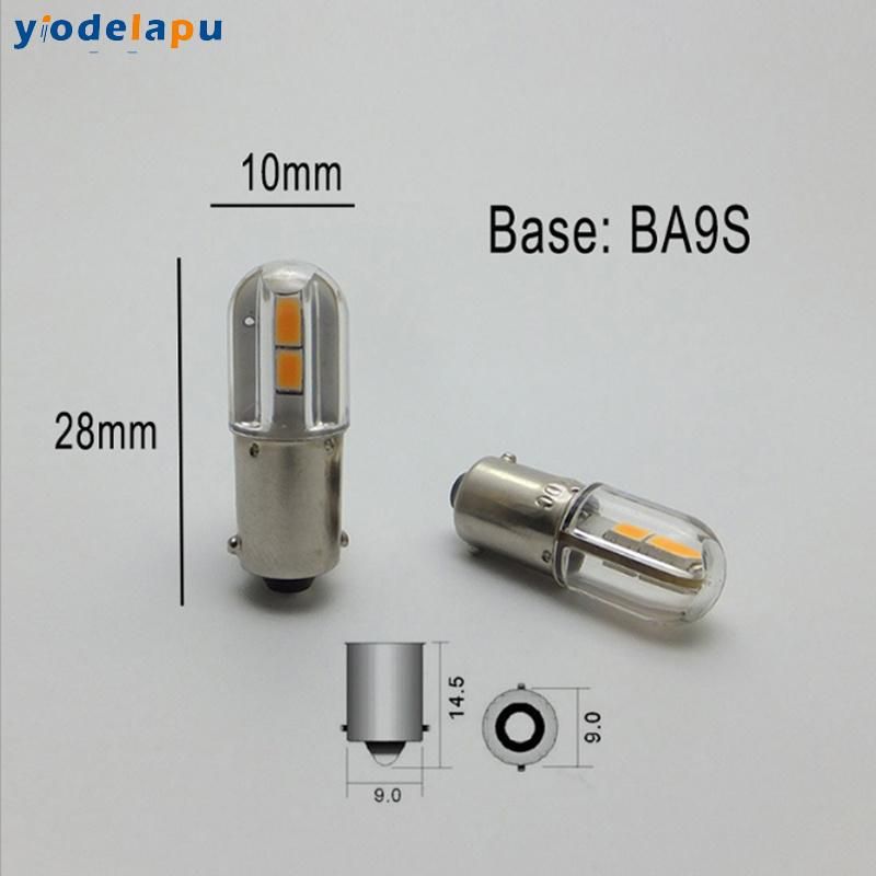 E10 Ba9s 6V 12V 24V 48V 60V 110V 220V 1W LED Indicator Bulb