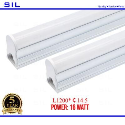 Factory Wholesale Price T8 Tubelight 200mm 16W AC85-265V PC Cover LED Tube Light