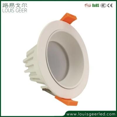 New Design Adjustable Retrofit Downlight Dimming 5 CCT Color Temperature Changed LED Ceiling Light Down Light