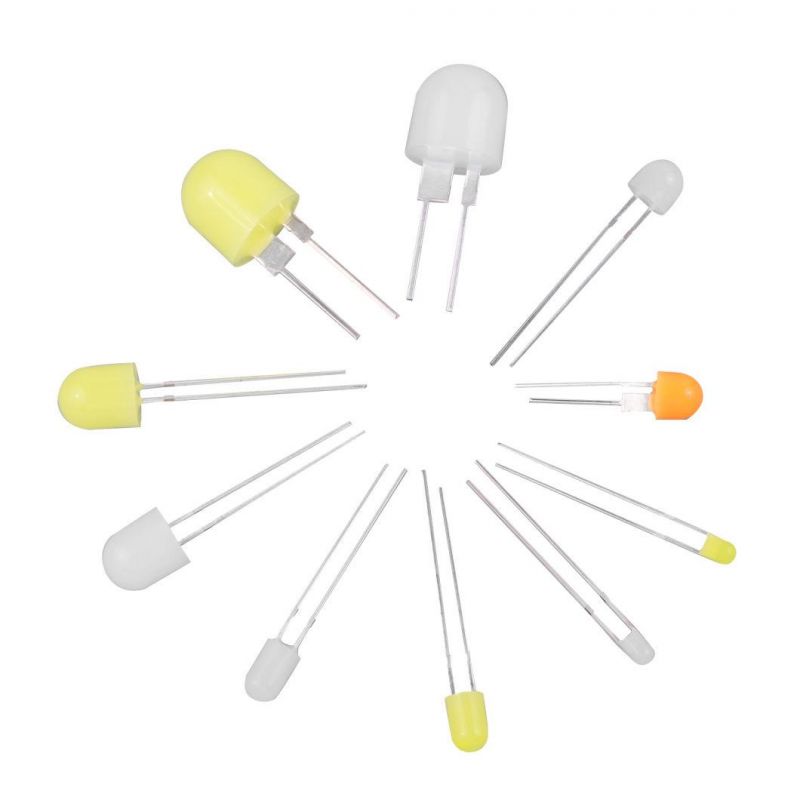 8mm LED Diodes Round Lights Diode Multicolor
