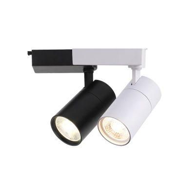 Dimmable Adjust Rotatable Modern Fixture Surface Mounted Ceiling Spot Lighting System Rail COB LED Track Light