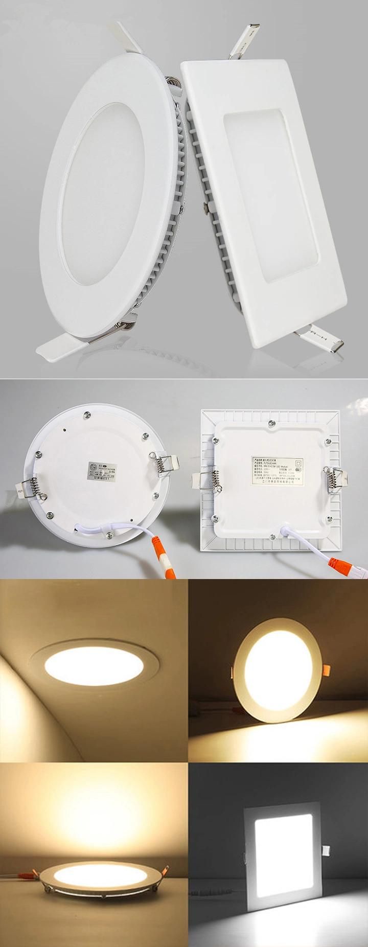 Ultra Thin 600X600 300X900 IP65 6500K 12W Recessed LED Lighting Panel