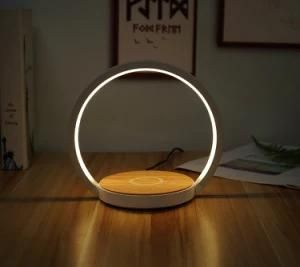Fast Wireless Charger Table Lamp Foldable Dimming Desk Light LED Eye Protection Reading Light