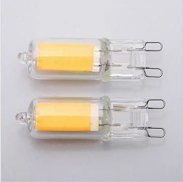 G9 COB Glass LED Light Bulb