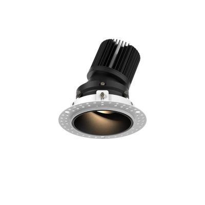10W Trimless Indoor Commercial Modern Home Hotel Museum Shop Mall Recessed LED Ceiling Light Down Light