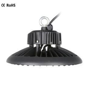 2020 New Arrival IP65 Warehouse Industrial 150lm/W Ce RoHS 50W 100W 150W 200W UFO LED High Bay Light