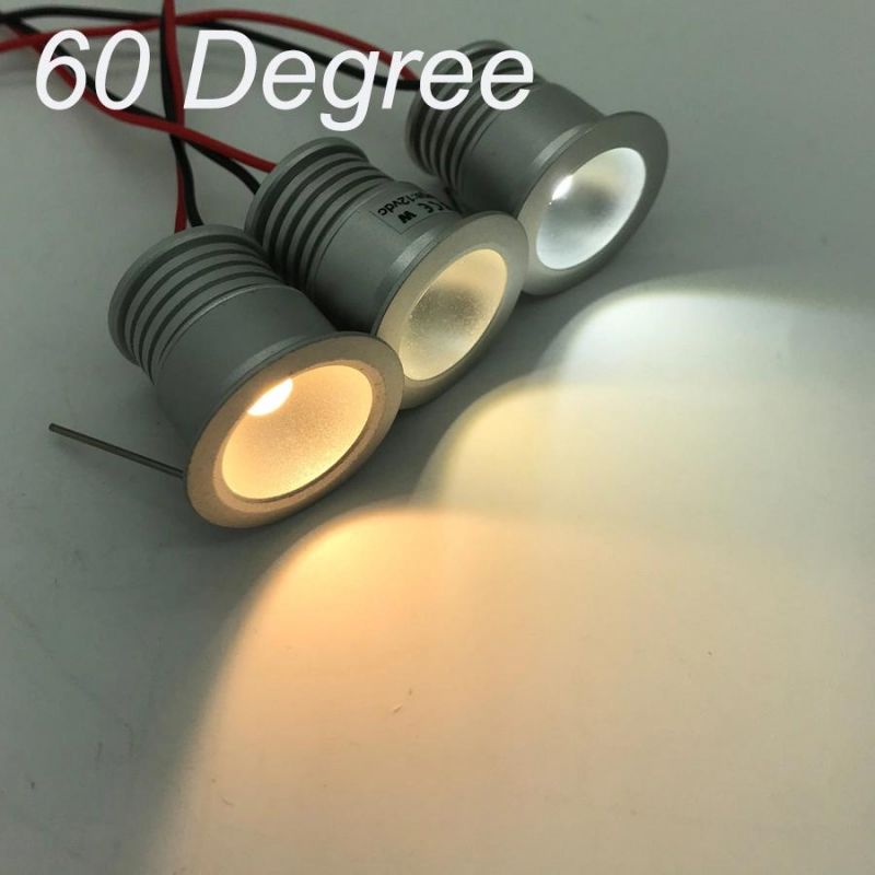 25mm IP65 Garden 1W 12V Mini LED Spot Light for Stair Lighting