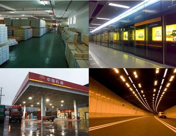 600mm 900mm 1200mm LED Tri-Proof Light for Indoor Parking Lot Lighting IP65 Waterproof Linear Light