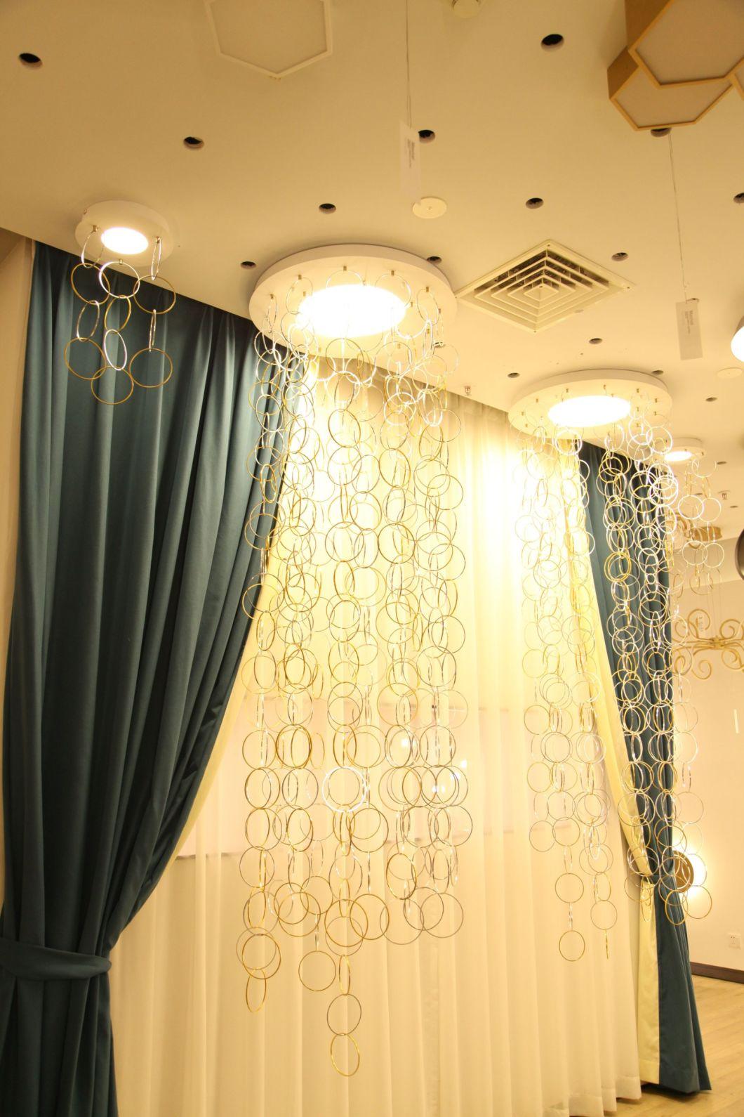 Masivel Lighting Modern Golden Indoor Hotel LED Chandelier Light