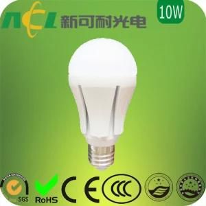 10W High-Power LED White Bulb, 870lm for Cw/820lm for Ww, 100 to 240V AC Input, CE/RoHS Marks