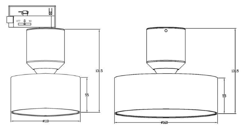 12W 18W LED Ceiling Light SMD Downlight for Decoration Lighting