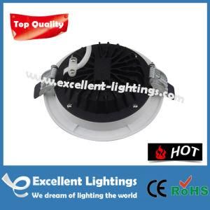 Low Thermal Resistance and Dazzling COB LED Downlight
