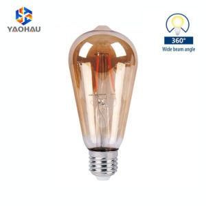 Wholesale E27 Bulb Filament St64 Decorative Vintage Edison LED Bulb