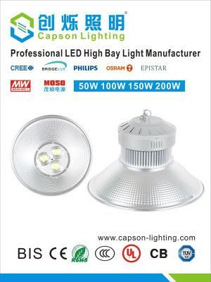 High Power 100W LED High Bay Light for Workshop 6000K