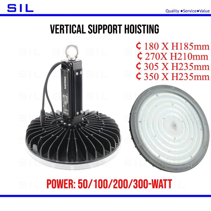 Industrial Sports Venues Warehouse Gymnasium Lighting 50W 100W 200W 300W LED High Bay Lights