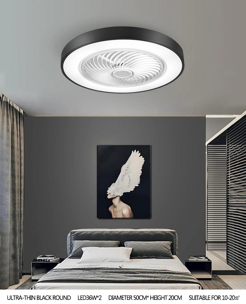 LED Ceiling Fan New Arrival 220V AC Motor Multifunction LED Lighting Fan Ceiling Light