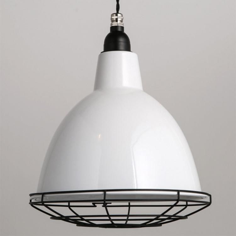 White Retro Mesh Bar Chandelier Lighitng