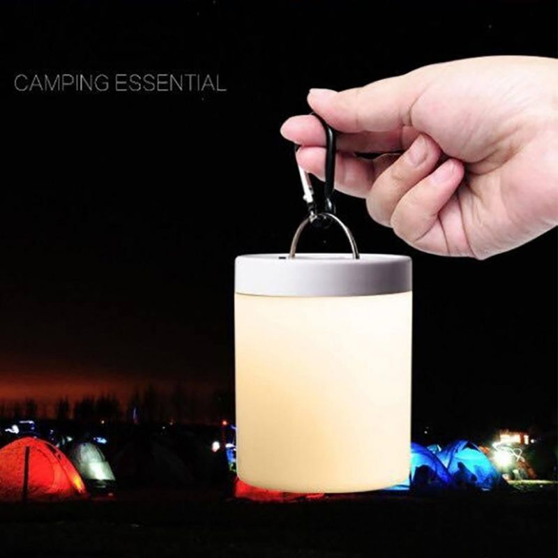 LED Touch Control Induction Dimmer Lamp Smart Dimmable RGB Color Change Rechargeable Bedside Night Light