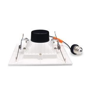 6 Inch 12/15W 120V LED Ceiling Light/SMD2835 Square Dimmable