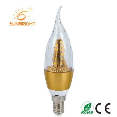 Low Price 3W 5W AC85-265V E27 B22 Candle Shape LED Lamp