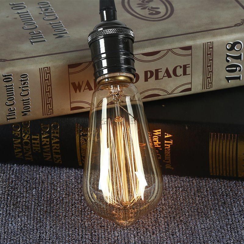 LED Light Bulb E27 110V 220V Fireworks Lamp Filament Bulb