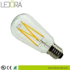 New Product Morden Edison Bulb 360 Degree St64 E27 B22 LED Dimmable Light Bulb