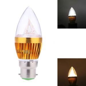 Glod 3X1w B22 High Power LED Candle Light