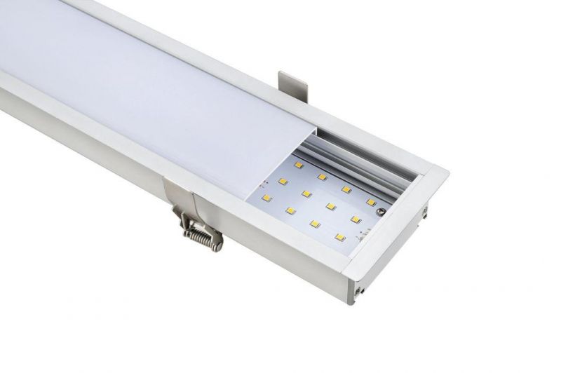 1.8m Project Lighting Design with Recessed LED Linear Light