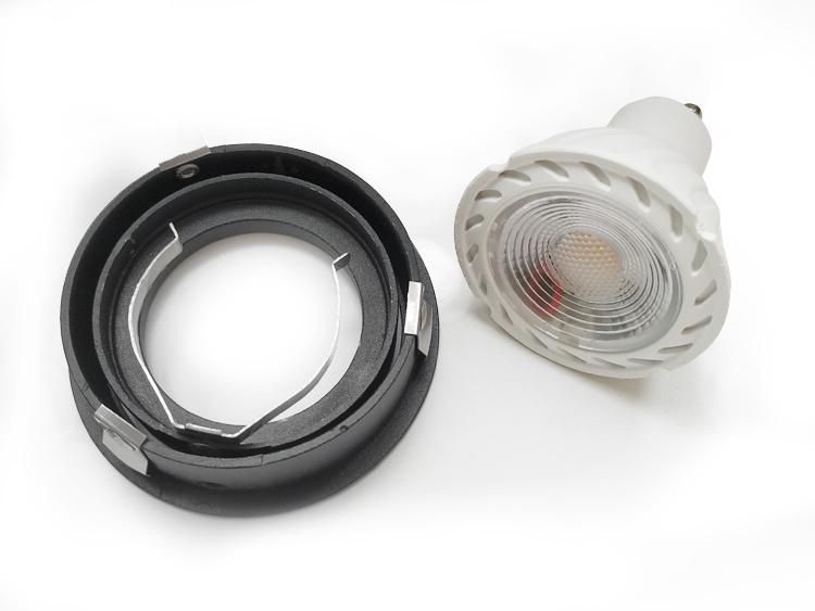 Cheap Price Sandy White/Black GU10 Surface Mounted Round Shape Downlight