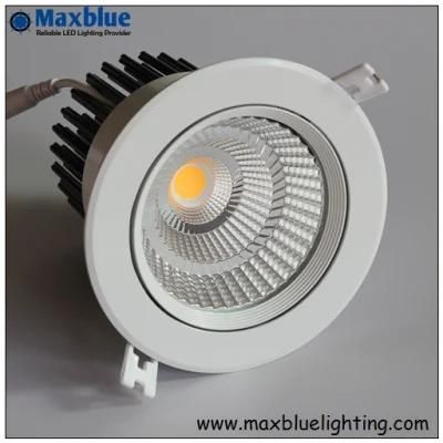 High Quality High CRI Commercial Lighting Dimmable COB LED Downlight