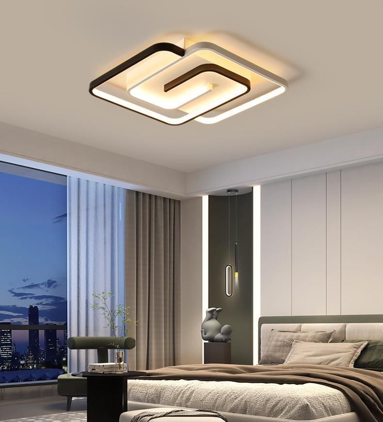 2022 Home Use Hot Modern Square LED Ceiling Light Bedroom Decoration Indoor LED Ceiling Light