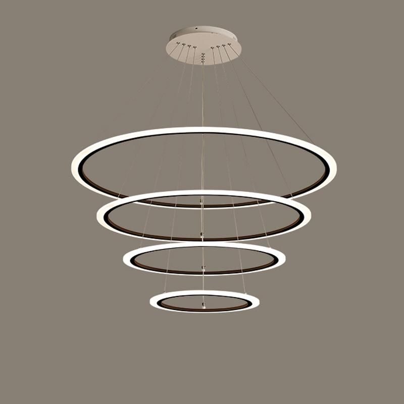 2022 Dining Room Modern Decorative Circle Lamps LED Pendant Light