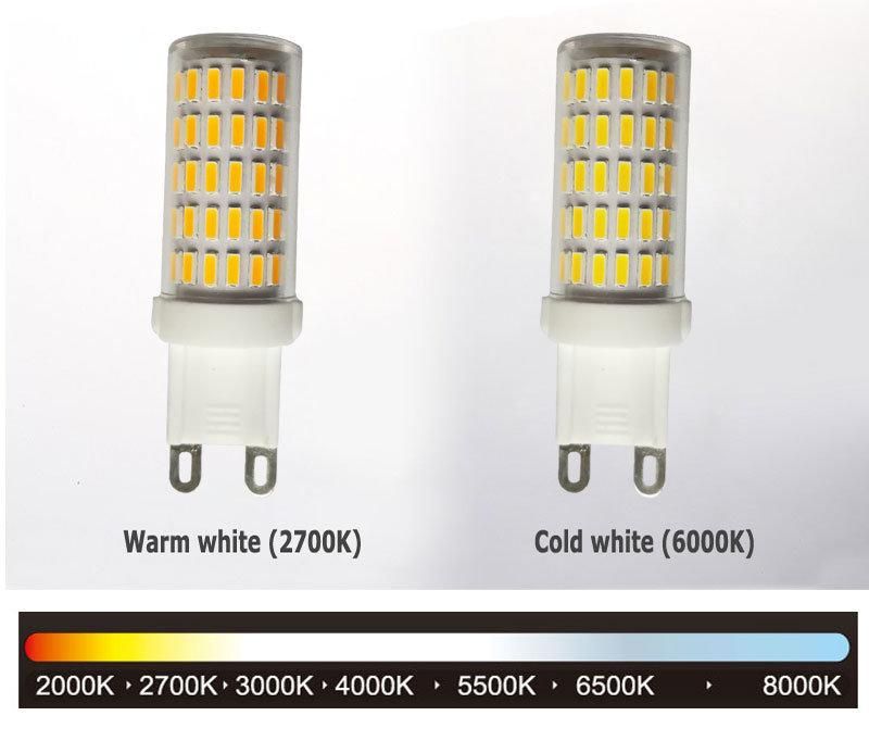 3.5W Warm White Energy Saving Light Bulb G9 Base LED Light