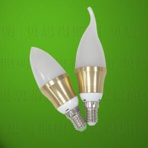 4W Aluminum Golden Cuspidal LED Bulb Light Good Quality