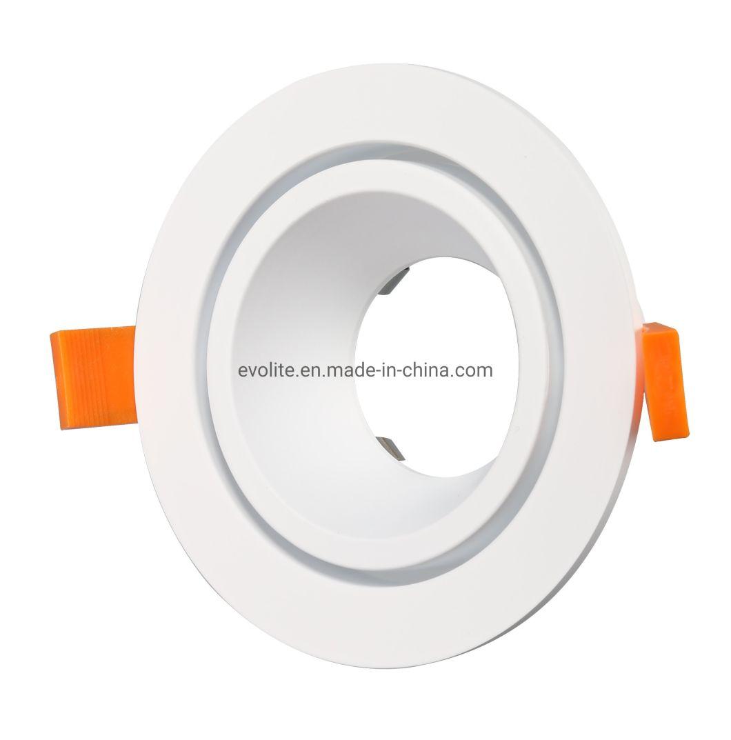 Aluminum Deep Recessed MR16 Spot Light Adjustable LED Downlight Housing