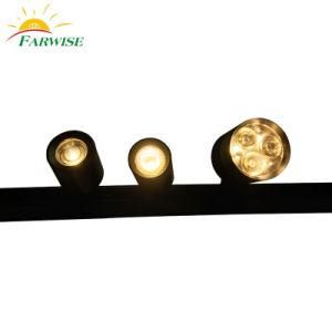 LED Track Light Factory Supply Slide Rail and Lamp Apply in Museum and Mini LED Track Spotlight Used in Jewelry Counter or Showcase