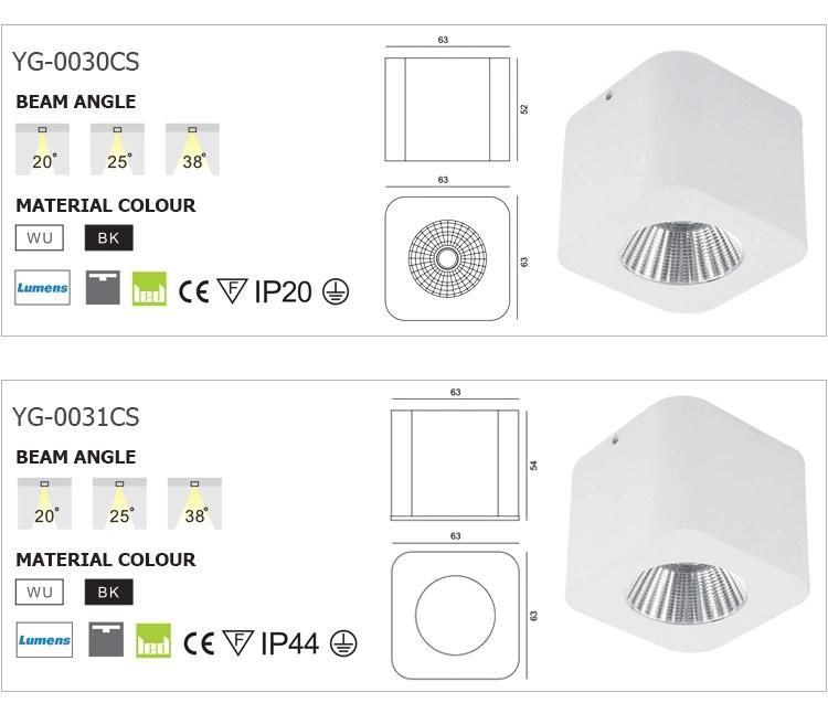 IP44 4W 2700K 3000K 4000K Cabinet LED Light Ceiling Light