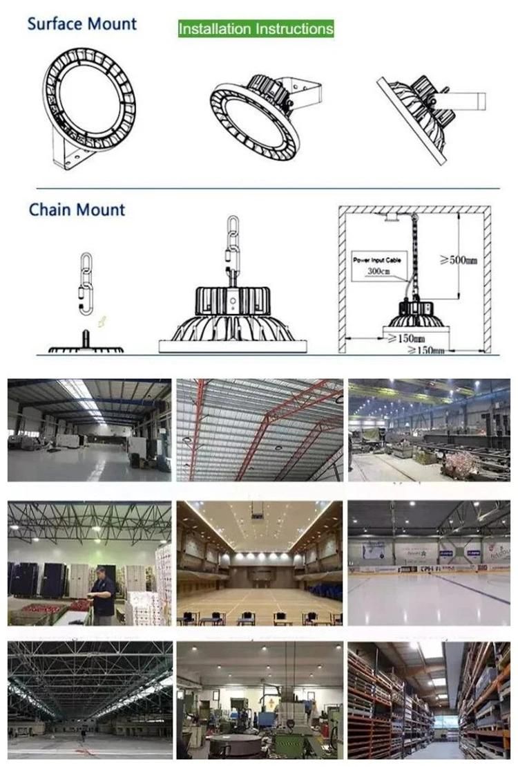 Project Lighting IP67 130lm/W MW Driver UFO LED Highbay