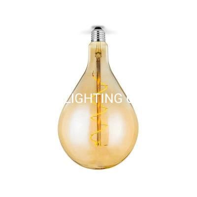 Decorative Waterdrop Edison Super Large Glass LED Light Bulb