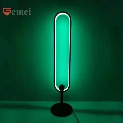 U-Shaped Colorful Sunset Table Lamp Living Room Bedroom Night Light Projection