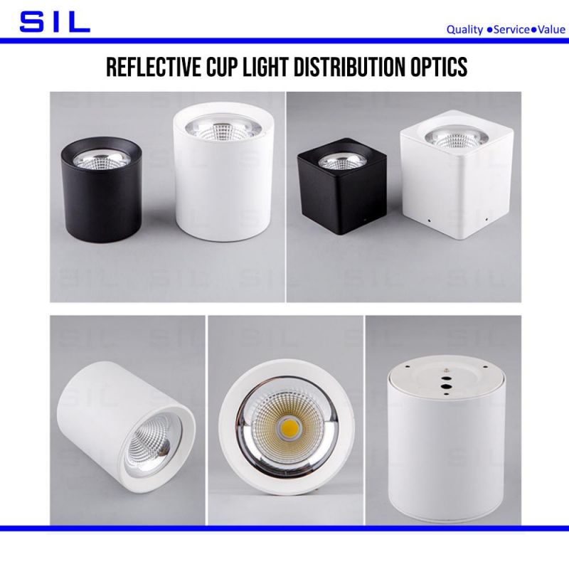 Wholesale Price 3/4/5/6 Inch High End Aluminum 10watt Round Surface Mount LED Down Light