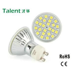 24SMD GU10 4W LED Bulb for Cool White