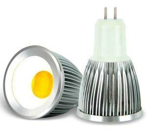 7W Gu5.3 COB Lamp with White Reflection Cup