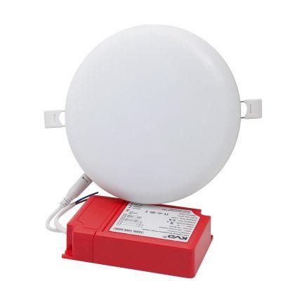 6500K Ceiling Lamp 36W Emergency LED Frameless Panel Light with SMD2835 PC Aluminum