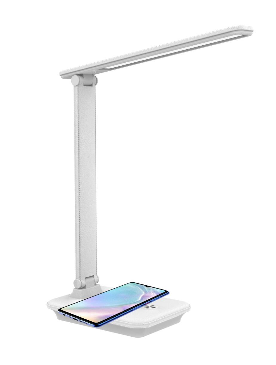 Table Lamp for Study Desk with Wireless Charge